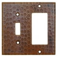 thumbnail image 2 of Premier Copper Products SCRT Copper 1 Toggle Switch Switchplate Oil Rubbd Bronze, 2 of 2
