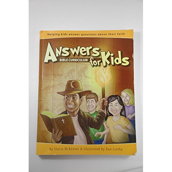 Pre-Owned Answers Bible Curriculum for Kids [With CD (Audio) and DVD ROM] (Paperback) 1600923097 9781600923098