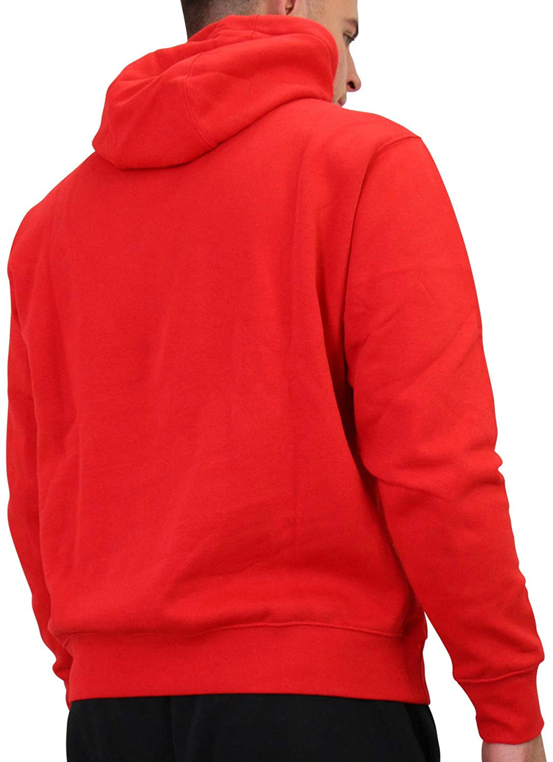 [Qualität zuerst] Men\'s Nike Sportswear University 657) Fleece Hoodie Red/White (BV2973 M Pullover Graphic 