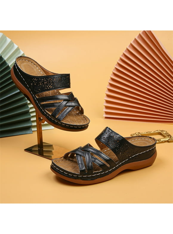 Womens Leather Sandals in Womens Sandals