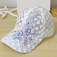 thumbnail image 2 of Lace Mesh Back Summer Baseball Cap for Women Lightweight Running Sun Hat, 2 of 7
