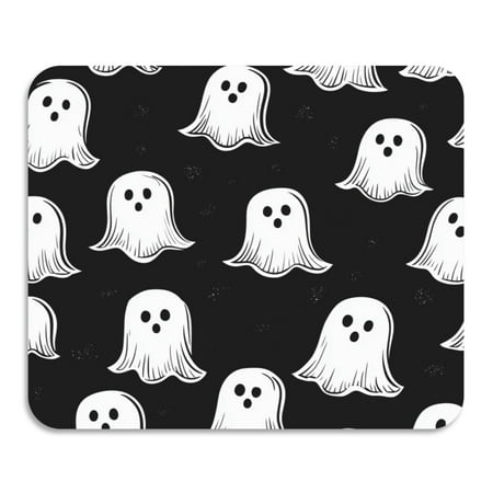 

Halloween White Pattern Diatomaceous Earth Water Absorbent Mat Anti-Slip Rubber Backing 15.7 x 11.8