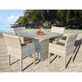 thumbnail image 4 of Fairmont Square Dining Table with 4 Chairs-Color:Grey, 4 of 7