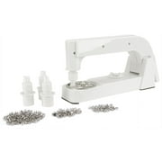 SAS Bedazzler - The Original Bedazzler 150 Clear-Rhinestone and 1-Stud Machine 3-Setting - White