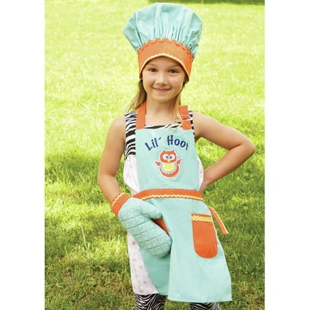 Manual Woodworkers & Weavers Lil' Hoot Apron (Set of 3)