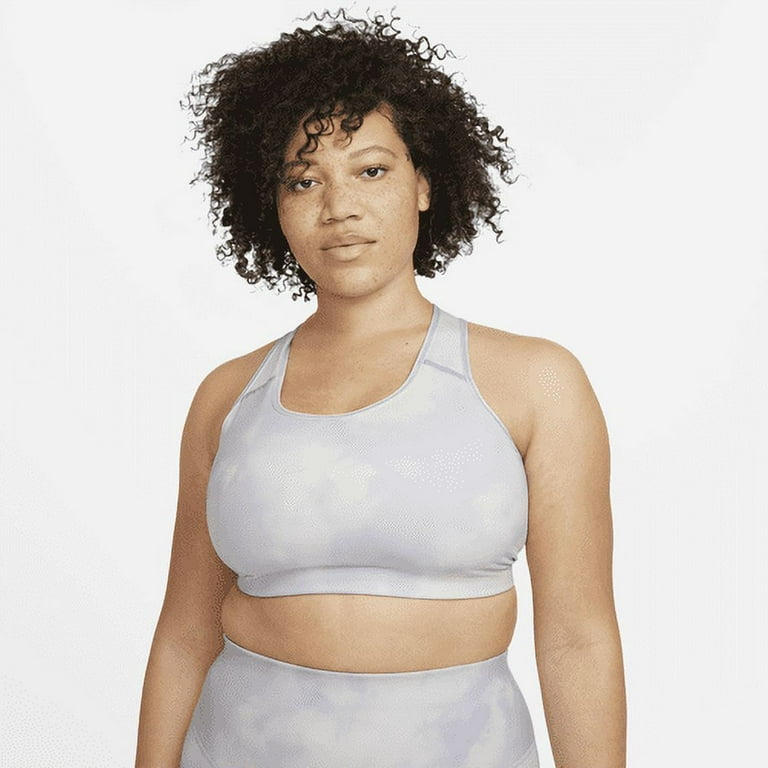 Nike Women's Swoosh icon clash mid Support Sports Bra Plus Size 2x