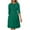 Green, variant on Women's Elegant Pencil Dress Office Church Modest Business Wear to Work Crewneck 3/4 Sleeve Knee Length Dress