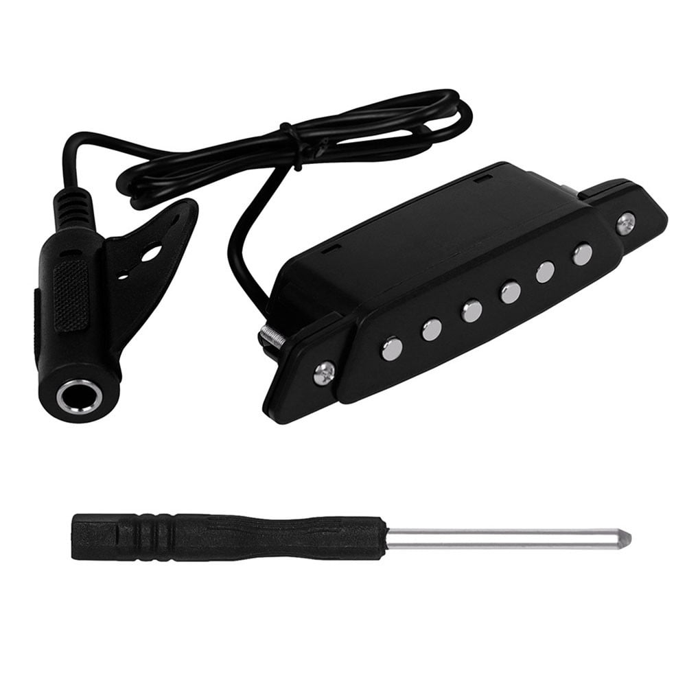 Ruibeauty Acoustic Guitar Sound Hole Pickup Passive Acoustic Guitar