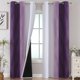 thumbnail image 1 of Cortinas Estelar Textiler 107x213 cm Morado Gris Degradado, 1 of 9