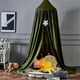 thumbnail image 1 of Kids Bed Canopy, Dark Green Round Bed Canopy for Kids, Mosquito Net, Bedroom Protection for Nursery, 1 of 1