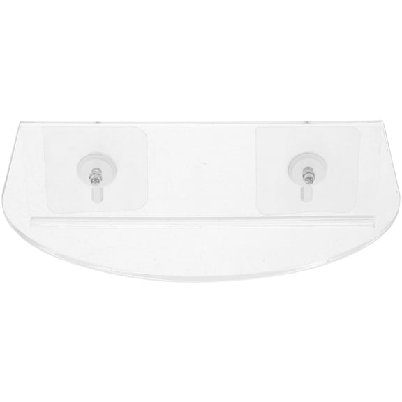 Suction Cup Wall Mount Flowerpot Storage Stand Pots Plant Shelf Window Frame Bathroom Rack Pvc