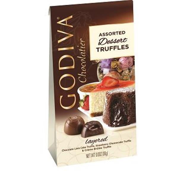 Godiva Chocolatier Wrapped Dessert Truffles, Assorted