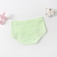 thumbnail image 5 of LJEFF Girls Cotton Briefs, Solid Color Elasticity Comfort Breathability Kids Underwear Girls Green Size 4-6, 5 of 5