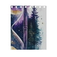 thumbnail image 5 of Forest Hourglass Curtains Grommet Black Out 63 Inch Length Curtain Drapes for Bedroom Living Room 2 panels set, 5 of 5