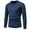 Dark Blue, variant on Men's Crewneck Sweater Soft Casual Sweaters for Men Classic Pullover Sweaters Wine L