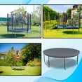 thumbnail image 4 of Trampoline Cover 12 Oz Waterproof - Patio furniture covers 100% Weather Resistant Rain snow Sun shade Round Trampoline Cover with Elastic for Snug Fit (48"Dia x 4"H, Grey), 4 of 6