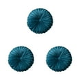 thumbnail image 3 of Redempat Comfortable And Soft Throw Pillow For Decorative Touch Simple Polyester Decorative Cushion sea ​​blue 35CM 3Set, 3 of 6