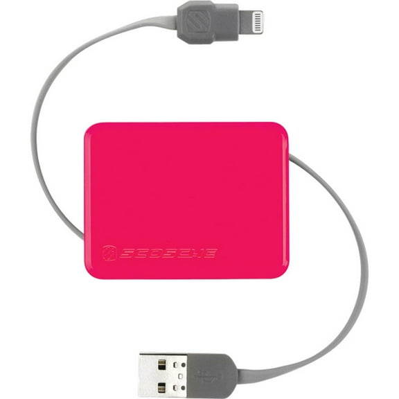 Scosche Retractable Charge & Sync Cable for Lightning Devices
