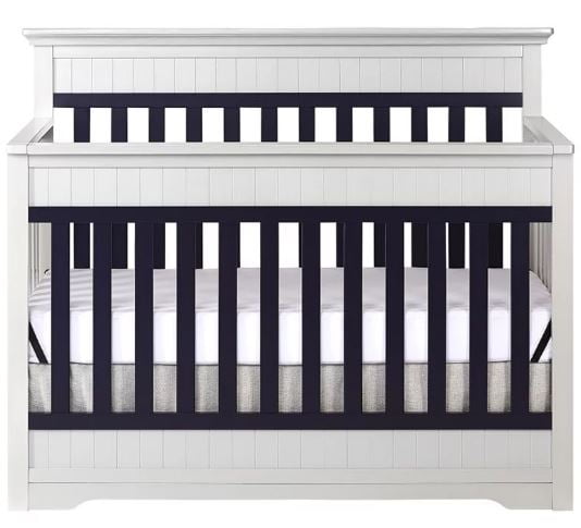 navy convertible crib