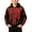 H216 Red, variant on SJLDQY Halloween Hoodies for Boys Hallowmas Skeleton Graphic Hooded Sweatshirts Fall Winter Long Sleeve Zip Up Hoodie