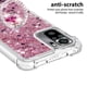 thumbnail image 3 of Funda para Xiaomi Redmi Note 10S 4G/Note 10 4G con Brillo Líquido Flotante, Purpurina, Parachoques y Anillo Giratorio Soporte, 3 of 5
