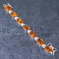thumbnail image 2 of Baltic Amber Handmade 925 Sterling Silver Bracelet 7-8", 2 of 2