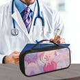 thumbnail image 5 of Jiueut Heart Axolotl Stethoscope Storage Bag Nurse Pouch with Stethoscope Holder Stethoscope Bag Personalized Easy to Carry Storage Bag Organizer with Mesh Pocket, 5 of 7