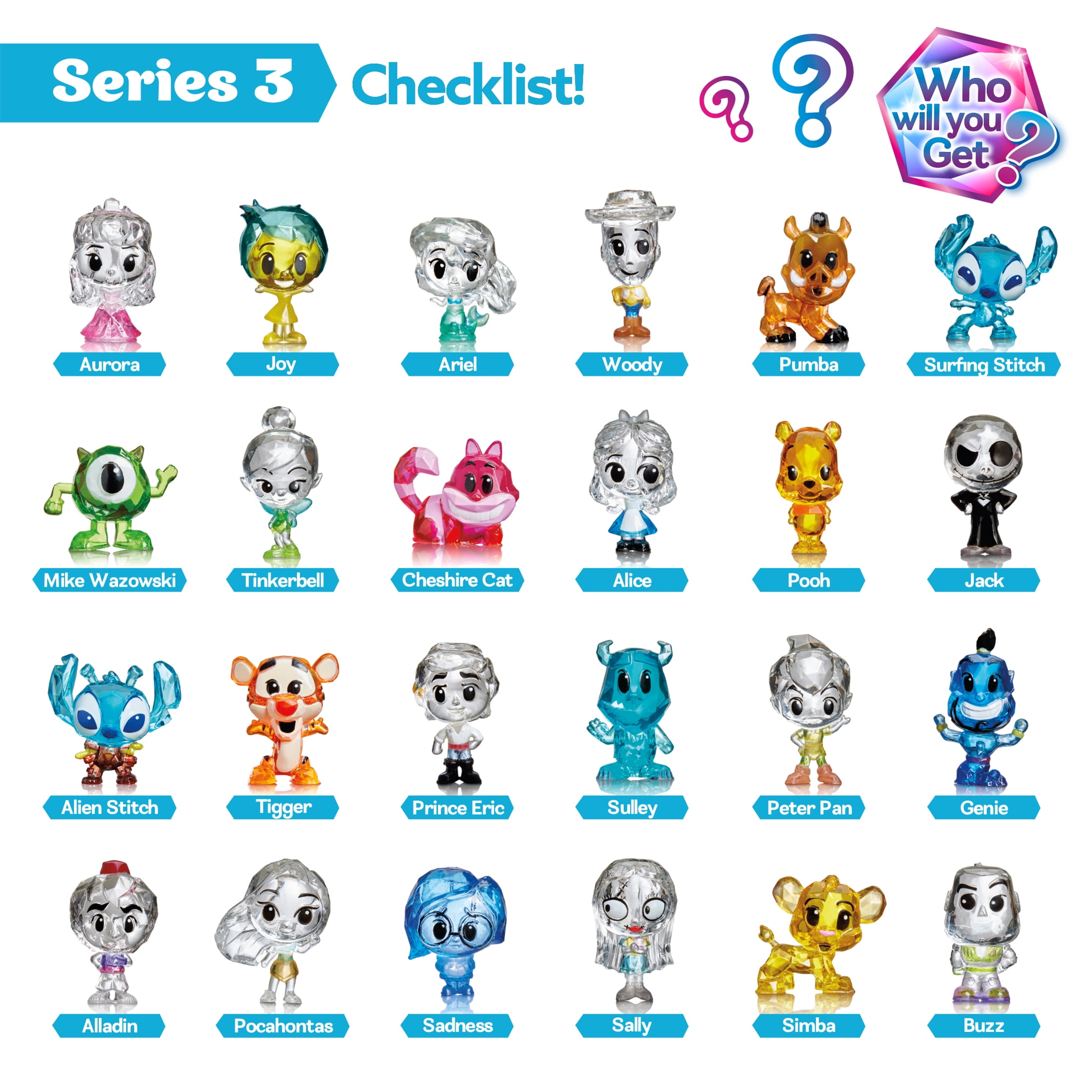 Cra-Z-Art Disney Crystal Surprise Series 3 Mystery Toy