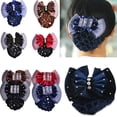 thumbnail image 3 of ZLight Filet de Couverture de Chignon pour Femmes, Polyvalent et Léger, Bleu, 3 of 6