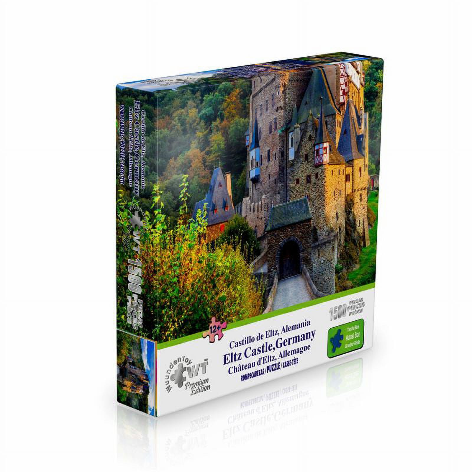 Wuundentoy Premium Editon "Eltz Castle, Germany" 1500 Pieces Jigsaw Puzzle - image 4 of 7