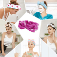 thumbnail image 5 of Diadema de spa, diadema de maquillaje de vellón coralino, diadema cosmética para lavado de cara, diadema de felpa para ducha, diadema facial para mujer, diadema con lazo Adepaton CPB-DE-LYY770-7, 5 of 5