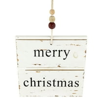 17" Reclaimed Wood Merry Christmas Wall Sign