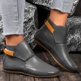 thumbnail image 4 of Oyedens Winter Ankle Boots for Women Waterproof Ankle Booties Work Boots Wide Width Fall Short Boots, 4 of 6
