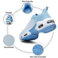 thumbnail image 3 of MAYKX Women Athletic Running Shoes, Lightweight Breathable Fashion Tennis Walking Sneakers, 3 of 6