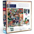 thumbnail image 2 of eeBoo Piece & Love: Christmas Decorations - 1000 Piece Puzzle - Adult Square Jigsaw, 23x23", Includes Image Reference Insert, High-Quality Pieces, 2 of 5