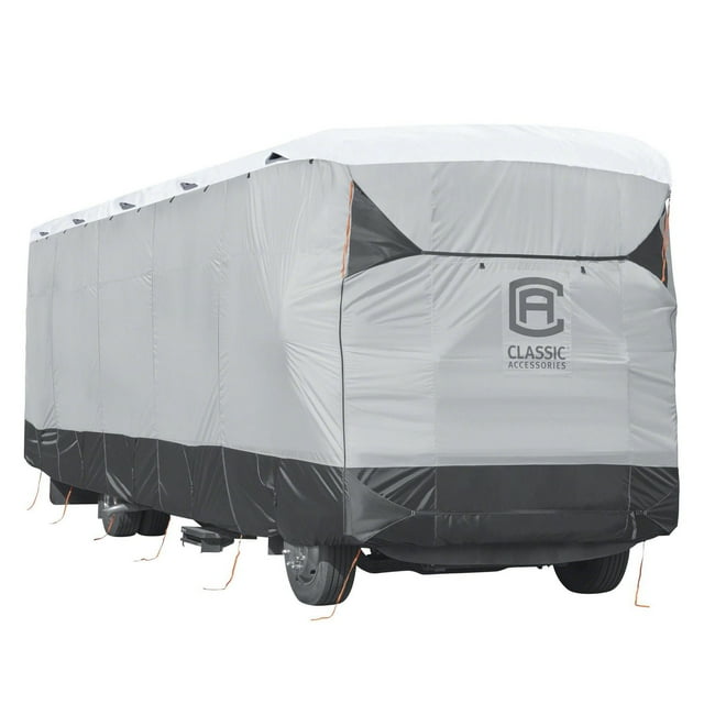 Classic Accessories Over Drive SkyShield™ Deluxe Water-Repellent Class A RV Cover, Fits 40' - 42'L x 140"H, Model 8