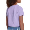 thumbnail image 5 of Uourmeti Girl Cat Shirt for Girls 8-10 Summer Crop Top Cute Crew Neck Sports Pullover Daisy Short Sleeve Tops, 5 of 6