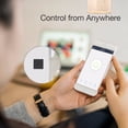 thumbnail image 4 of Mistaha Wi-Fi Smart Switch Light Switch Push Button Voice Control, Remote Control, Touch Control Compatible with Assistant Schedule, Timer, Countdown Needs Neutral Wire No Hub Required, 4 of 8