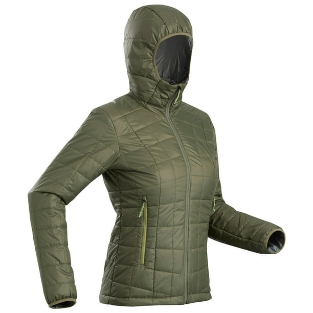 Decathlon Decathlon Forclaz Trek 100, Women's Light Backpacking Synthetic Down Jacket with