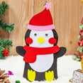thumbnail image 2 of DIY Craft Sewing Felts Cartoon Santa Christmas Hand Puppet Glove Toy Kids Gift, 2 of 3