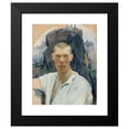 thumbnail image 2 of Pekka Halonen 20x24 Black Modern Framed Museum Art Print Titled - Self-Portrait (1893), 2 of 5