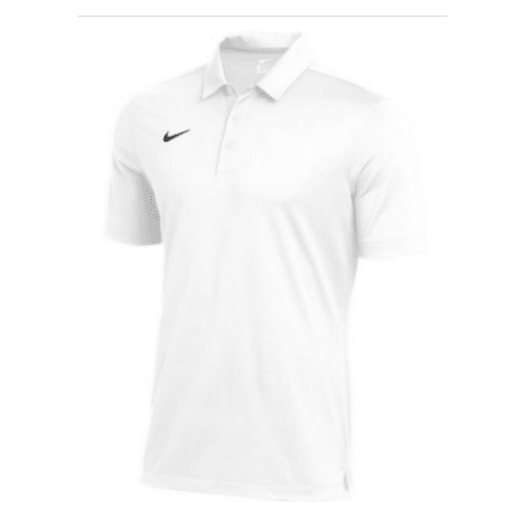 Nike Mens Dry Franchise Short Sleeve Tagless Polo (White, 2XLarge)