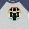 thumbnail image 4 of Inktastic Bowling Sunset for Bowler Silhouette Bowling Pins Boys or Girls Baby Bodysuit, 4 of 5
