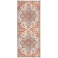 thumbnail image 4 of GLN Rugs Gordion - Indoor, Machine Washable Area Rug 2'6"x7' Cream/Terra Home Carpet, 4 of 7