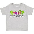 thumbnail image 3 of Inktastic Love Veggies Boys or Girls Toddler T-Shirt, 3 of 5