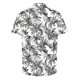 thumbnail image 5 of Blusa y camisa de manga corta con cuello vuelto para hombre, camisa hawaiana informal con estampado floral, camisa de manga corta con solapa, blusa, camisa de poliéster para hombre, 5 of 6