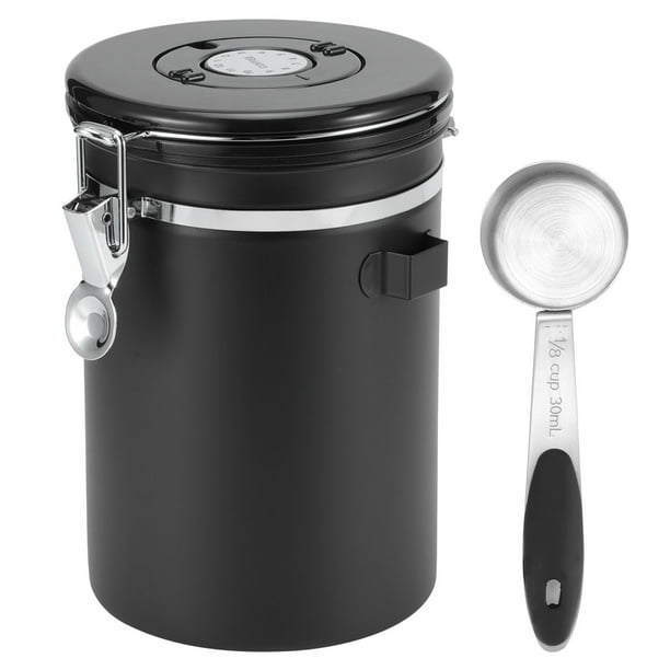 Sealing Pot,1.8L 304 Stainless Steel Sealing Storage Canister Airtight ...