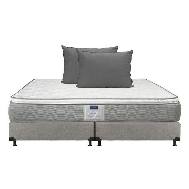 Colchón King Size DICASA Cupra + Box + Almohadas 2Pack