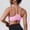 🔥 Pink, variant on Strapless Sports Bandeau Bra Seamless Quick-Dry Breathable Anti-Slip Design Removable Pads Wide Band Support For Yoga Running Gym And Layering Off-Shoulder Outfits Sports Bra