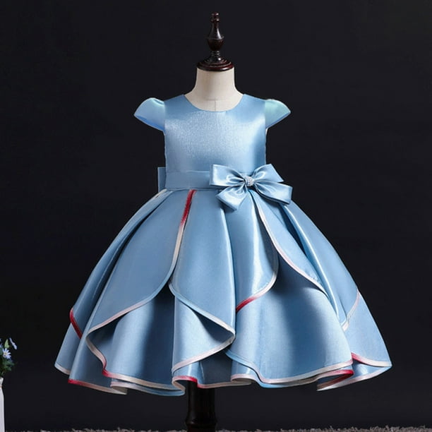 LUOGENLI Princess Dress Up For Girls 4-6 Tiana Summer Children's Aircraft Sleeve Children's Dress Bow Princess Dress Girl Flower Girl Festival And Party Dress Dresses For Girls 12-14 Prom 7-8 Years - Walmart Business Supplies LUOGENLI Princess Dress Up For Girls 4-6 Tiana Summer Children's Aircraft Sleeve Children's Dress Bow Princess Dress Girl Flower Girl Festival And Party Dress Dresses For Girls 12-14 Prom 7-8 Years - Walmart Business Supplies